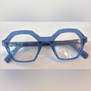Dabrach Light Blue Eyeglasses Frame